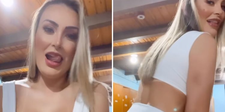 A modelo voltou às casas noturnas e à prostituição. Foto: Reprodução