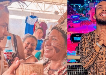 O ex-BBB participou pela segunda vez do festival. Foto: Reprodução