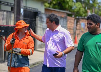 O lançamento ocorreu na manhã desta quinta-feira (10), no bairro Cidade de Deus, Zona Norte da cidade. Foto: Diego Caja – Dicom/CMM