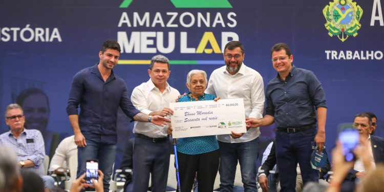 O Amazonas Meu Lar integra as políticas de habitação e fundiária do Governo do Amazonas. Foto: Alex Pazuello/Secom