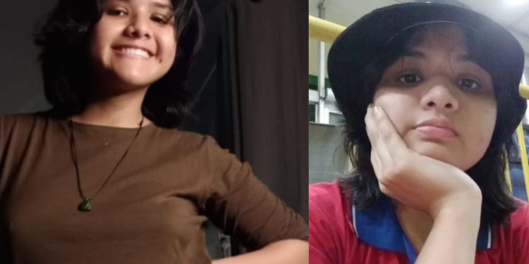 Naara foi encontrada morta no rio, em Itacoatiara. Foto: Reprodução