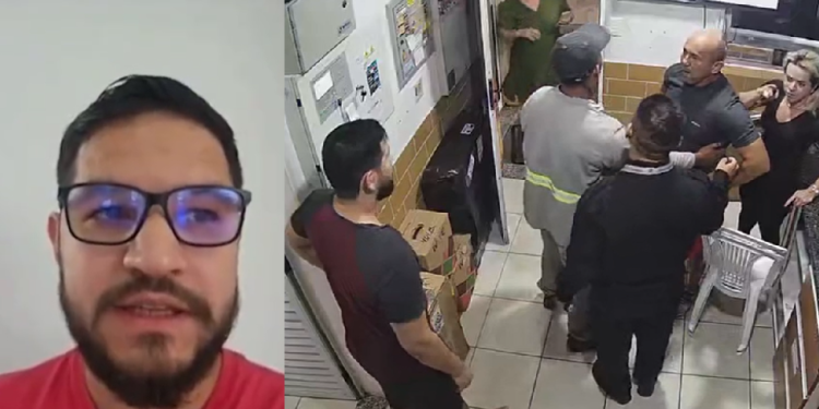 O advogado disse que após levar tiro ele continuou a ser xingado. Foto: Reprodução