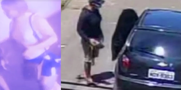 Ana Júlia estava com o marido como mostra a imagem. Foto: Reprodução