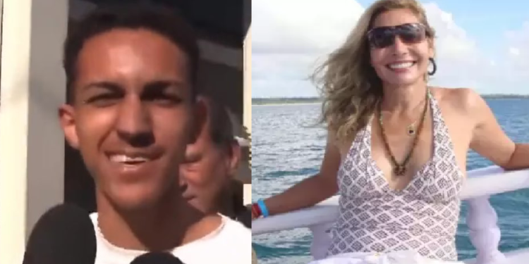 O rapaz assumiu que matou e riu ao falar. Foto: Reprodução