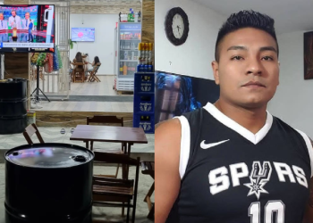 Fotos da rede social do bar mostram vários camburões usados como mesa. Foto: Reprodução