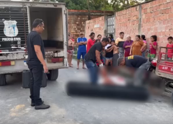 O corpo foi encontrado neste sábado (6). Foto: Reprodução