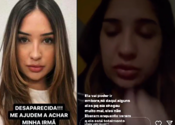 Stefany Servolo tem 25 anos e entrou em contato com a família. Foto: Reprodução