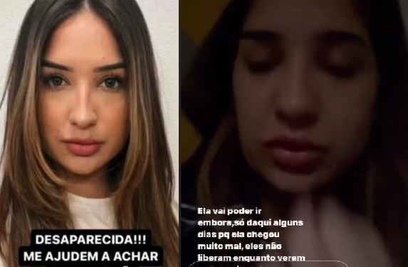 Stefany Servolo tem 25 anos e entrou em contato com a família. Foto: Reprodução