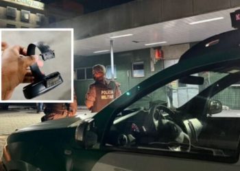 O homem foi preso em flagrante no hospital. Foto: Reprodução