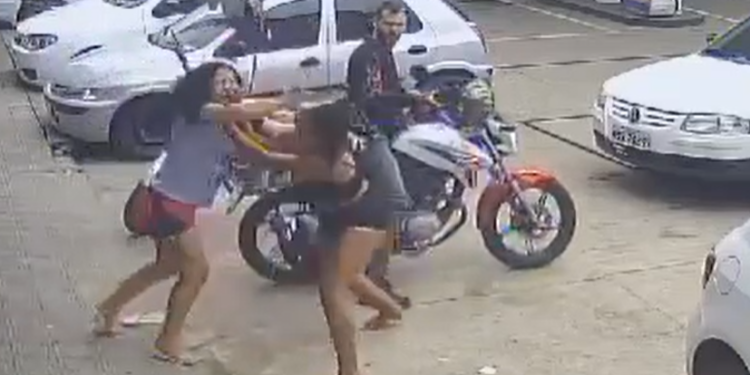 A briga viralizou nas redes sociais. Foto: Reprodução