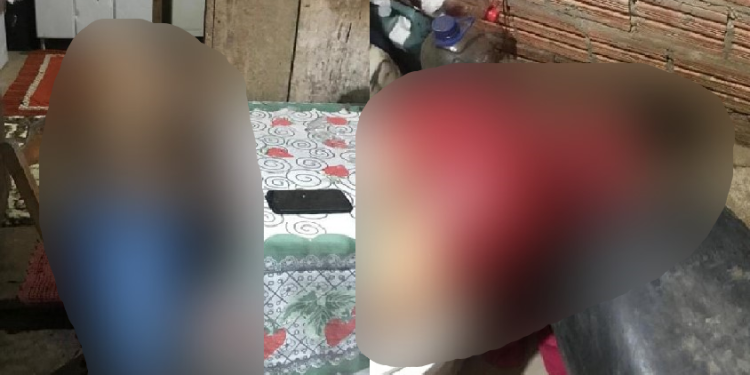 O casal foi morto com vários tiros. Foto: Reprodução