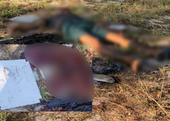 O corpo foi encontrado nesta manhã de sábado (5). Foto: Reprodução