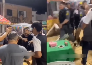 O arraial ainda acontece neste sábado (5). Foto: Reprodução