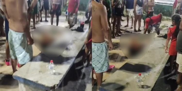 O homem estava com amigos. Foto: Reprodução