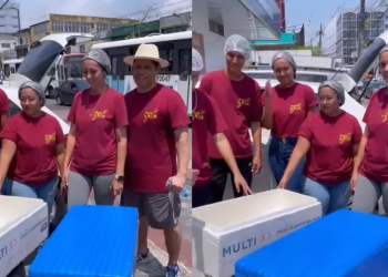 A distribuição aconteceu na manhã desta terça-feira (15). Foto: Reprodução