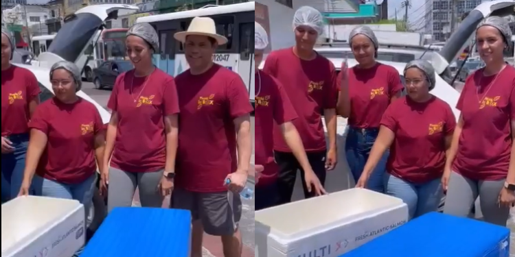 A distribuição aconteceu na manhã desta terça-feira (15). Foto: Reprodução