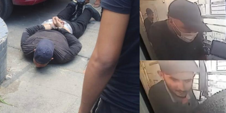 O crime ocorreu nesta tarde e um dos criminosos foi preso em flagrante. Foto: Reprodução