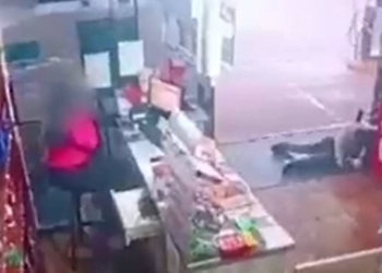 O crime ocorreu no final do expediente do trabalhador. Foto: Reprodução