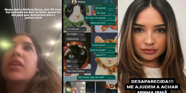 A família diz que não consegue contato com a jovem. Foto: Reprodução