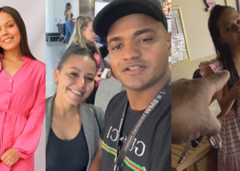 A jovem teria sido pega com o Ricardão numa pousada. Foto: Reprodução