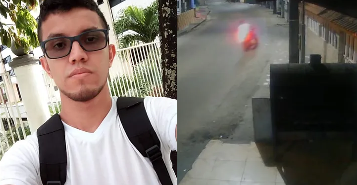 O rapaz estava voltando para casa. Foto: Reprodução