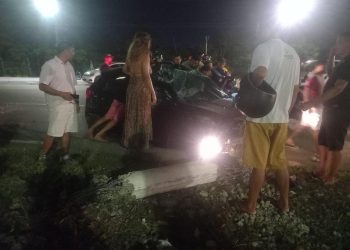 A vítima estaria trafegando em alta velocidade. Foto: Reprodução