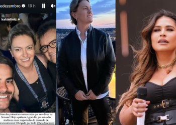 O empresário não poupou elogios ao falar da proprietária da M1 Eventos. Foto: Reprodução