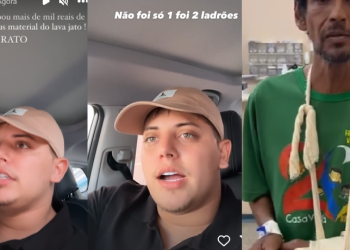 O blogueiro está com um lavajato e se defendeu as acusações. Foto: Reprodução