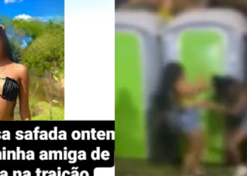 A mulher ficou gravemente ferida pelo rosto e corpo. Foto: Reprodução