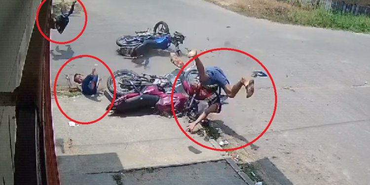 O acidente ocorreu em Novo Aripuanã, no interior do Amazonas. Foto: Reprodução