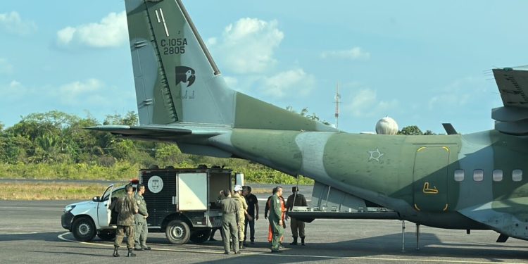A chegada aconteceu nesta tarde de domingo (17). Foto: Reprodução