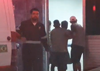 A vítima foi levada pela própria família até o hospital. Foto: Divulgação