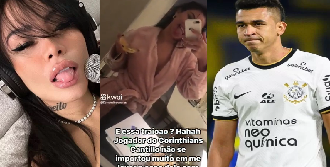 A DJ ainda usou o roupão da esposa. Foto: Reprodução