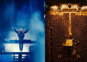 O DJ se apresentou para uma multidão de pessoas no último dia 5. Foto: Reprodução/Instagram