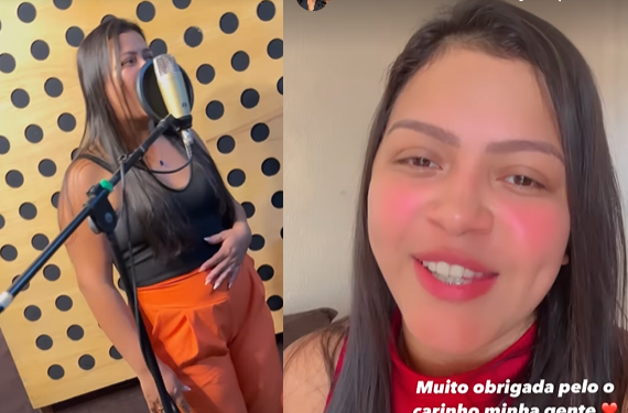 A influenciadora disse que está adorando a experiência e agradeceu o apoio. Foto: Reprodução/Instagram