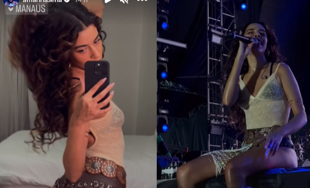 A cantora foi uma das principais atrações da quarta-feira (6). Foto: Reprodução/Instagram
