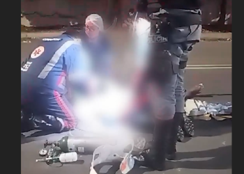 A vítima morreu ainda no local. Foto: Reprodução