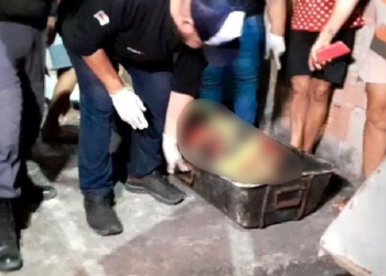 O homem foi atingido várias vezes na cabeça. Foto: Reprodução