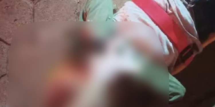 O policial foi socorrido e levado ao hospital. Foto: Reprodução