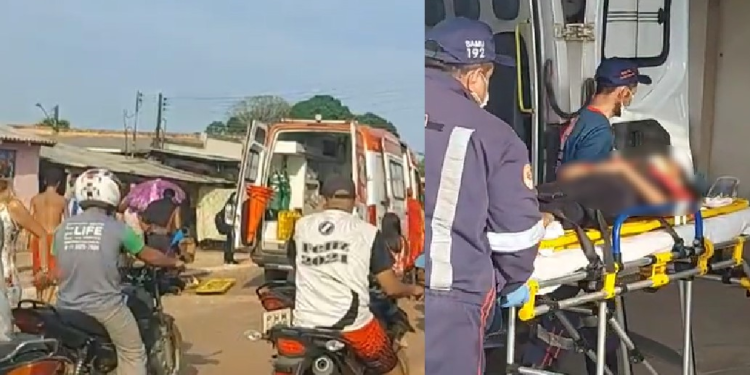A garota já seria acostumada a usar a moto da família, mesmo tendo apenas 11 anos. Foto: Reprodução