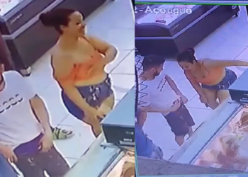 As imagens foram repassadas para a Polícia Civil. Foto: Reprodução