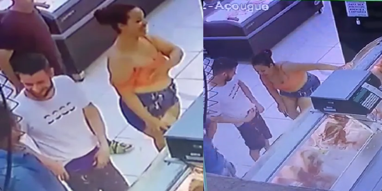 As imagens foram repassadas para a Polícia Civil. Foto: Reprodução