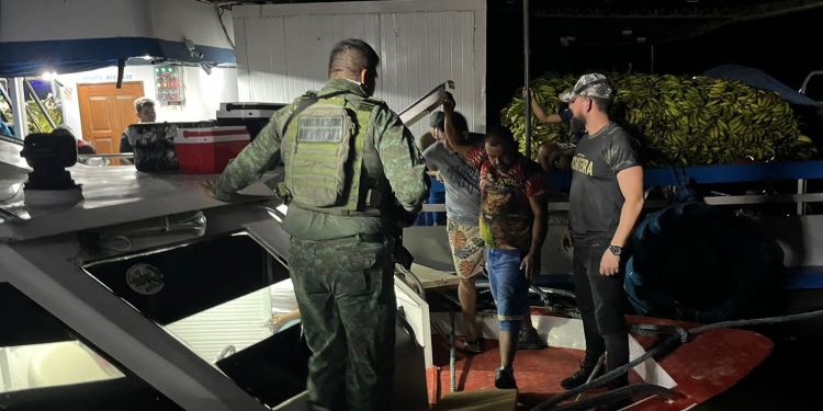 A ação aconteceu em conjunto com a PMAM e Corpo de Bombeiros. Foto: Divulgação/SSP-AM