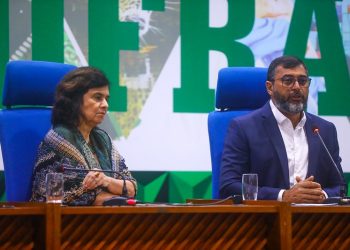 Nísia Trindade anunciou mais de R$ 230 milhões aos municípios. Foto: Diego Peres e Artur Castro / Secom