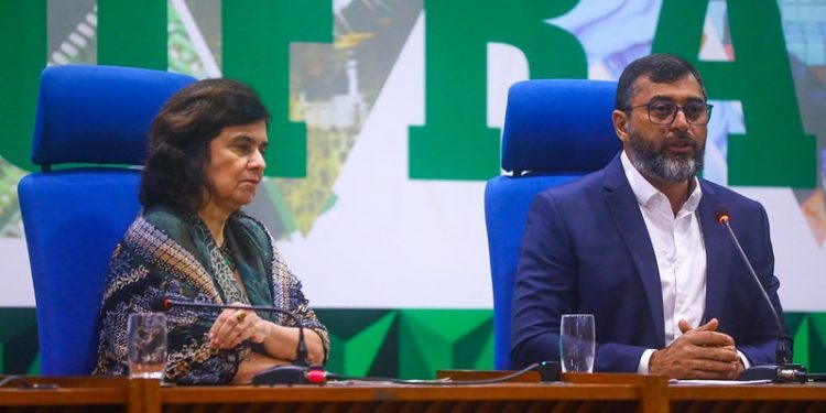 Nísia Trindade anunciou mais de R$ 230 milhões aos municípios. Foto: Diego Peres e Artur Castro / Secom