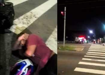 O rapaz continua internado. Foto: Reprodução