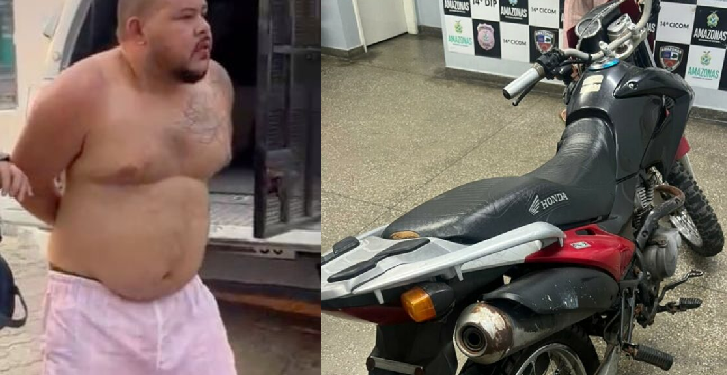 José Sanderson Garcia Barreto, de 30 anos, foi preso em flagrante. Foto: Reprodução