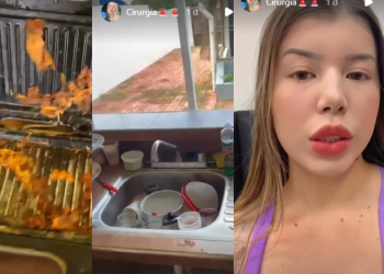 Swuama Aguiar disse que pagou só no pós R$ 6 mil. Foto: Reprodução