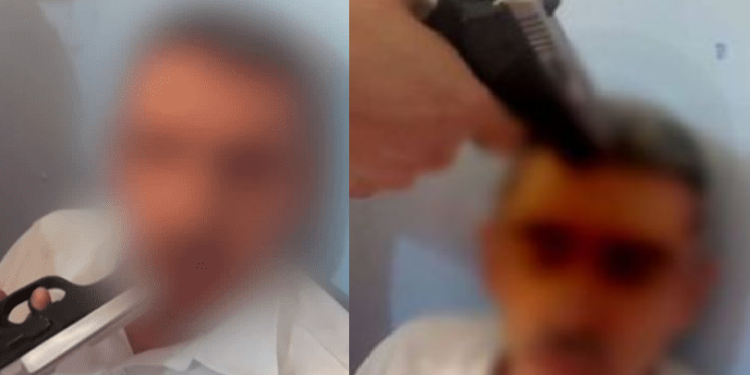 A vítima foi levada para um cativeiro. Foto: Reprodução