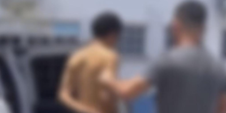 O homem foi preso no bairro Mauazinho, Zona Leste. Foto: Reprodução